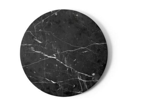 Audo Copenhagen Androgyne Table Top Ø: 42 cm - Nero Marquina Marble