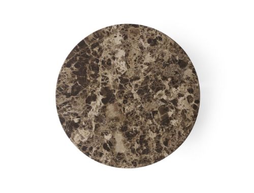 Audo Copenhagen Androgyne Table Top Ø: 42 cm - Emperador Marble