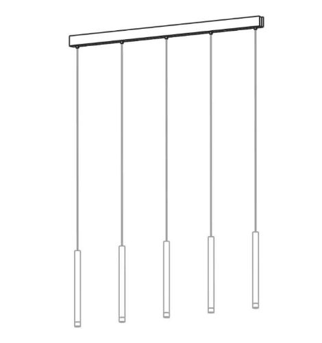 LOOM Design Canopy 5R L: 110 cm - Black