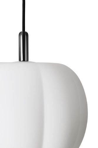 Von Hand gefertigte PePo-Anhänger klein Ø: 20 cm - Weiß