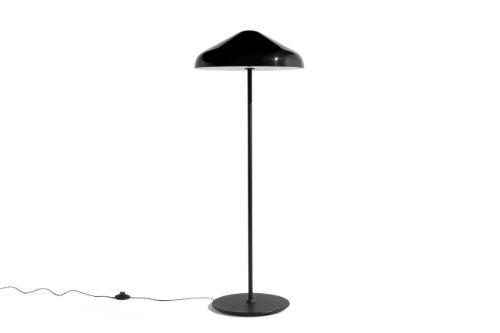 HAY Pao Steel Floor Lamp Ø: 47 cm - Soft Black