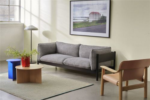 HAY Pao Steel Stehleuchte Ø: 47 cm – Cool Grey