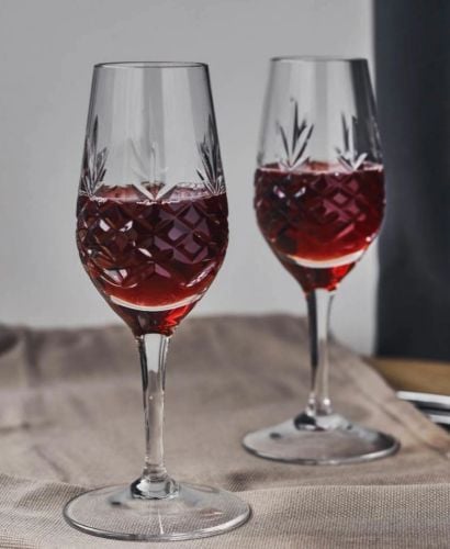 Frederik Bagger Crispy Port Glas 2tlg. 10 cl – Smaragd/Grün