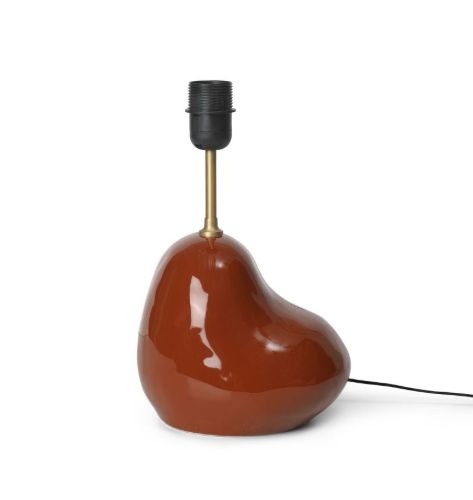 Ferm Living Hebe Lampebase Small H: 30 cm - Terracotta OUTLET
