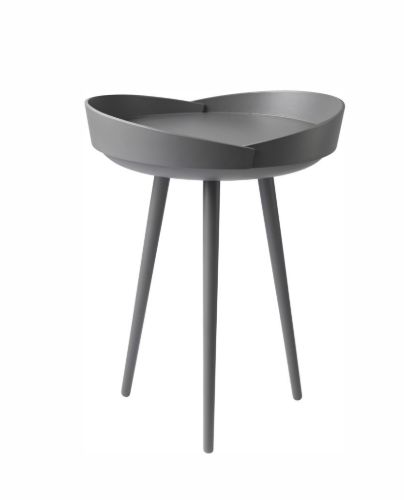 FDB Møbler D106 Bakkedal Bakkebord Philip Bro Ø: 38 cm - Bøg/Mørkegrå