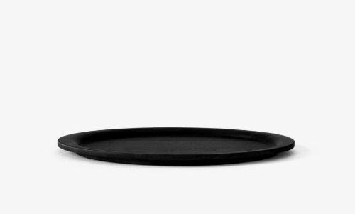 &Tradition Sammeltablett SC64 Ø: 28 cm – Schwarze Eiche