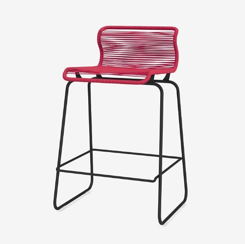 Montana Panton One Kitchen SH: 65 cm - Black/Scarlett