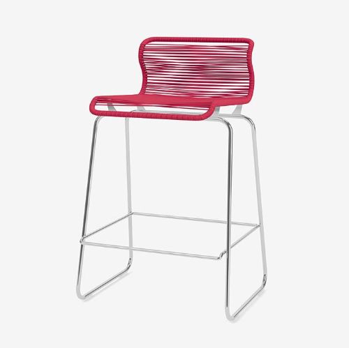 Montana Panton One Kitchen SH: 65 cm - Chrome/Scarlett