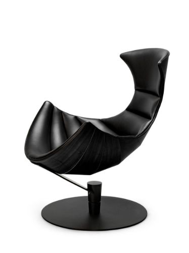 Bruunmunch The Lobster Chair SH: 39 cm - Black Oak / Black