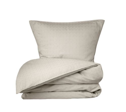 FDB Møbler R34 Tulipan Sengesæt m. knapper 140x220 cm - Beige