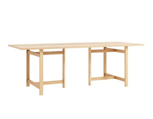Moebe Esstisch mit T-Gestell 220 x 90 cm – Eiche