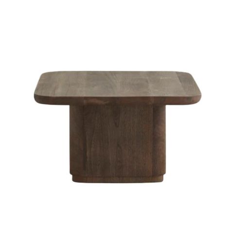 Nordal TOKE Coffee Table 70x70 cm - Dark Brown