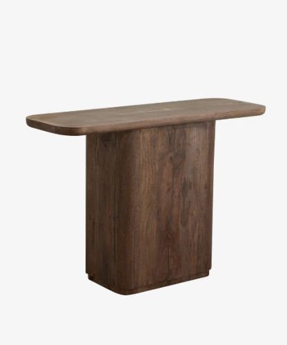 Nordal TOKE Konsolentisch 120x40 cm – Dunkelbraun