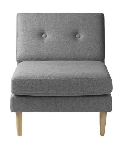 FDB Møbler L42 Firhøj Midter Sofamodul B: 70 cm - Grå