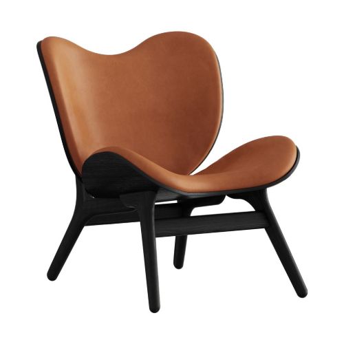 Umage A Conversation Piece Low Loungechair SH: 42 cm – Dunes Rust/Sort Eg OUTLET