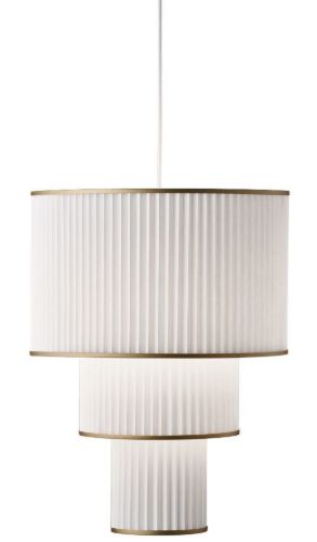Le Klint PLIVELLO 112 Pendel Ø: 48 cm - Golden/Hvid