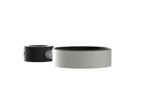 FROST NOVA2 DRIP BOWL 1 skål til standere til dispenser 1978 Ø: 8,9cm - Mat Hvid