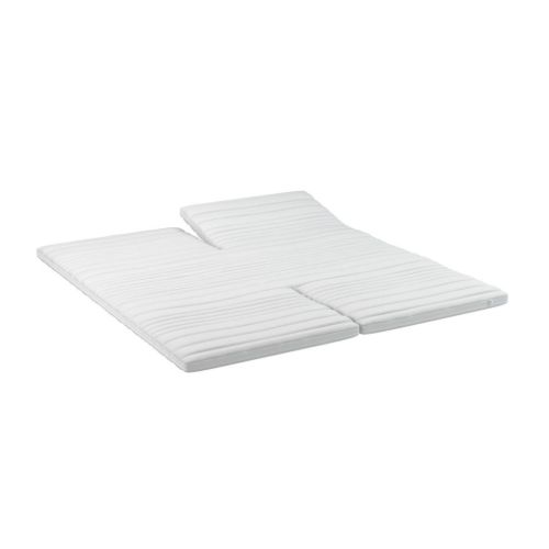 GOD NAT Odin Svane Latex 60 Split Topmadras 180x200cm - Hvid