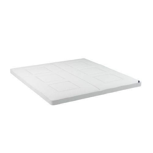 GOD NAT Odin Deluxe Natur Latex 60 Vendbar Sommer/Vinter Topmadras 180x200cm - Hvid
