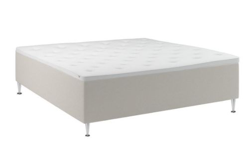 GOD NAT Odin Boxmadras 160x210 cm - Møbeltekstil/Sand VARESÆT