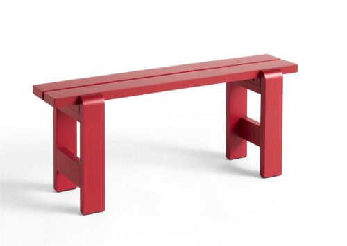 HAY Weekday Bench B: 111 cm - Wine Red