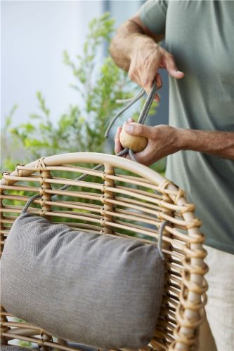 Cane-line Outdoor Hive Nakkepude 35x21 cm - Taupe