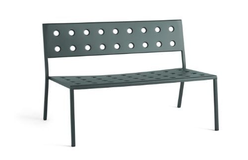 HAY Balcony Lounge Bench L: 113,5 cm - Dark Forest