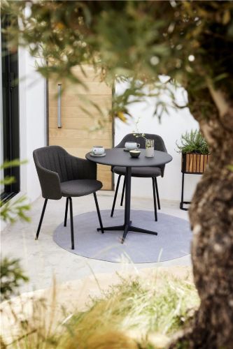 Cane-line Outdoor Choice Stuhl mit Rückenlehne - Black