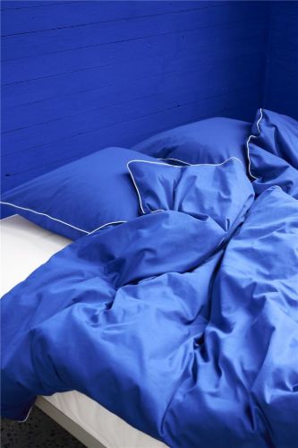 HAY Outline Bettbezug 140x200 cm – Vivid Blau