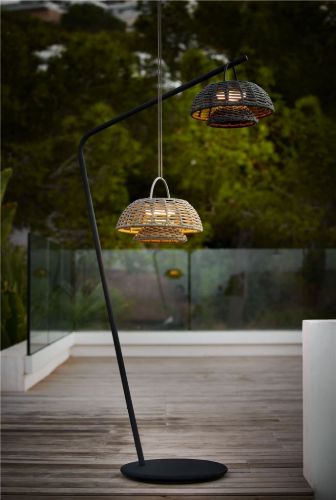 Cane-line Outdoor Illusion Hängelampe H: 25 cm - Dunkelgrün