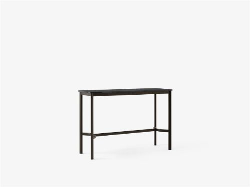 &Tradition Drip Thekentisch HW111 140 x 50 cm – bronziertes/schwarzes Fenix Nano Laminat 0720