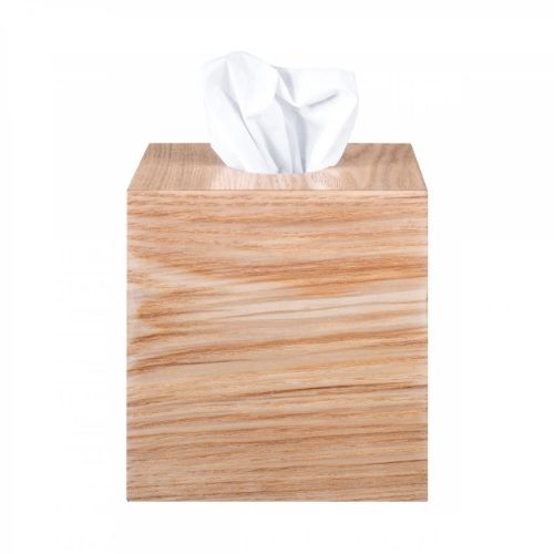 Blomus Wilo Kosmetiktücherbox Quadratisch 14x14 cm - Eiche