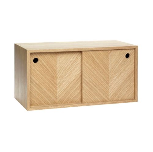 Hübsch Herringbone Reol 20x40 cm - Natural