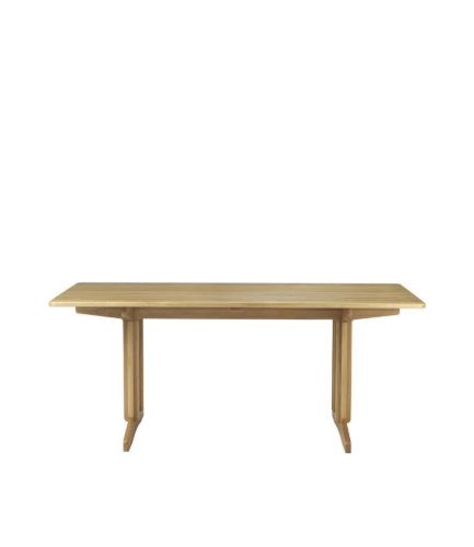 FDB Furniture Shaker-Tisch Børge Mogensen C64 90x180 cm – Massive Eiche/Natur