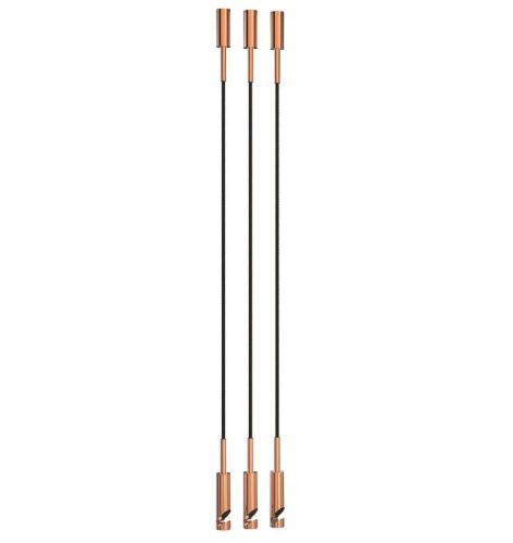 FROST SIGNATURES Tragehaken 3er-Pack H: 140 cm – Poliertes Kupfer