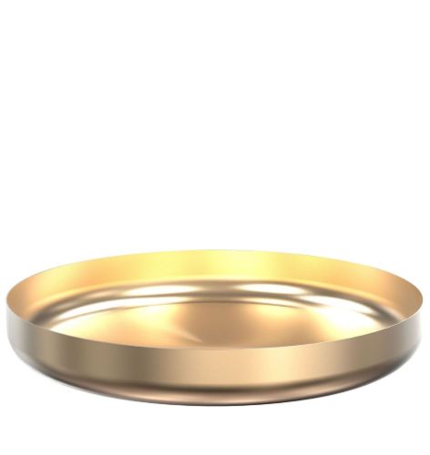 FROST LIVING Rondo Skål 370 Ø: 37,2 cm - Børstet Guld