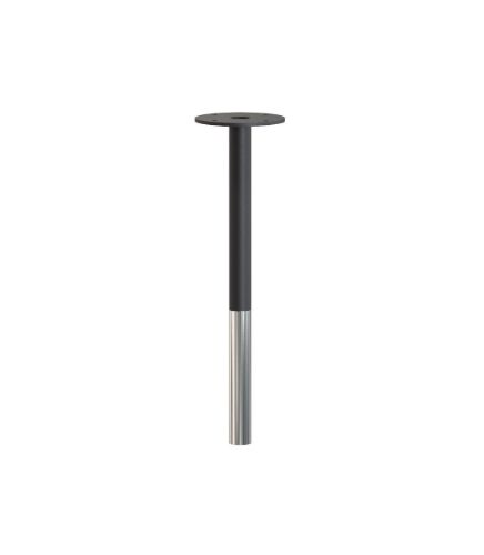 FROST BUKTO Bordben 360 H: 36,4 cm - Mat Sort/Poleret