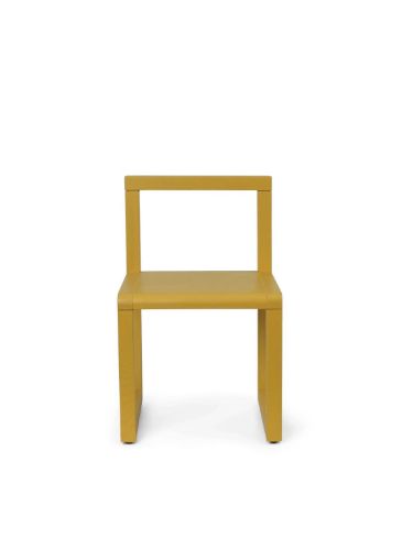 Ferm Living Little Architect Stuhl H: 51 cm - Gelb