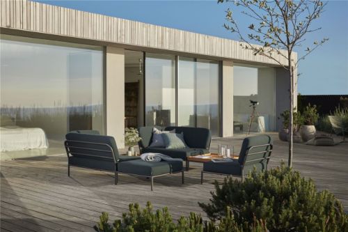 HOUE Level 2 Ottoman 81x81 cm - Alpine