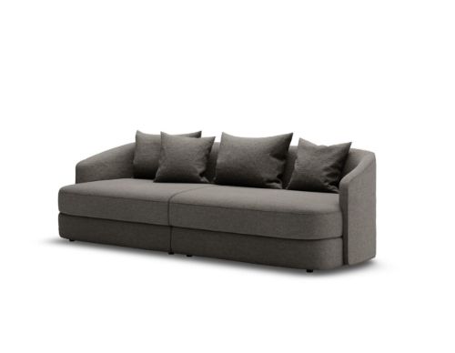 New Works Covent Residential Sofa L: 260 cm - Dark Taupe 10