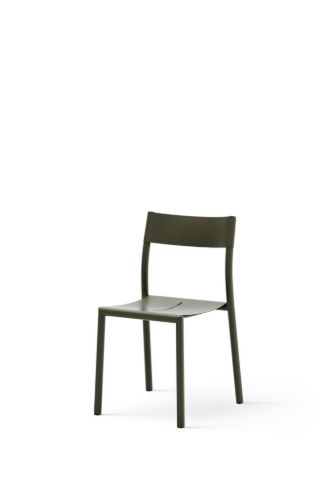 New Works May Chair Outdoor SH: 45 cm - Dunkelgrün