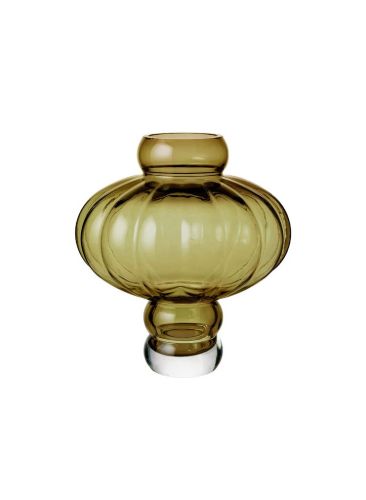 Louise Roe Balloon Vase #08 H: 30 cm - Olive