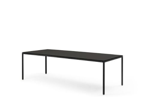 Vipp 972 Tisch groß L: 240 cm – schwarze Keramik