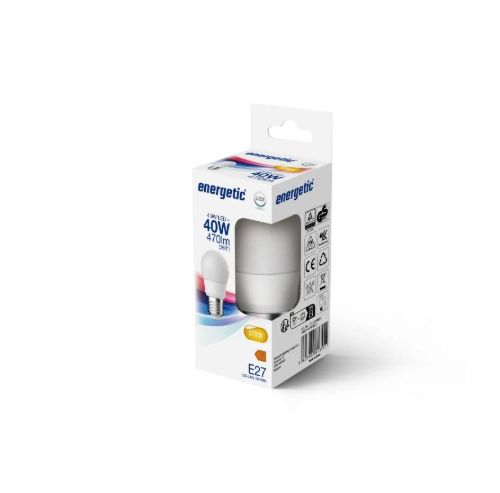 Nordlux E27 G45 Glühbirne 40 W 470 Lumen – Warmweiß/Matt