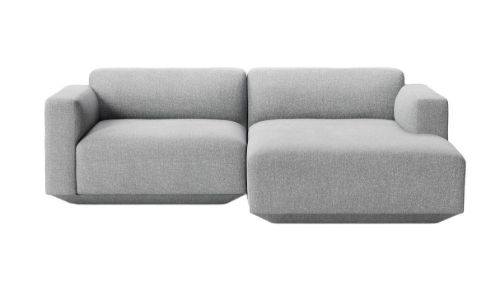 &Tradition Develius 2 Pers. Sofa med lav arm og Højrevendt Chaiselong L: 220 cm - Hallingdal 130