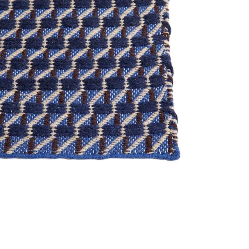 HAY Channel Rug 60x200 cm - Blue/White