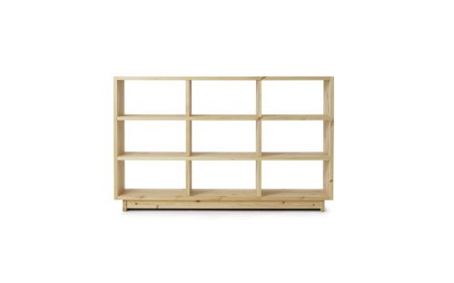 Normann Copenhagen Fyr Bogreol Høj L: 181 cm - UV Lakeret Fyrretræ