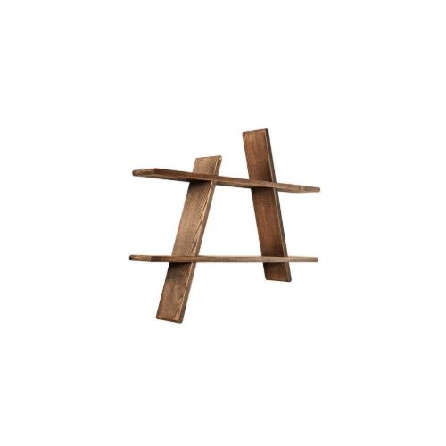 Andersen Furniture A Regal groß 78 x 67 x 12 cm – geräucherte Esche