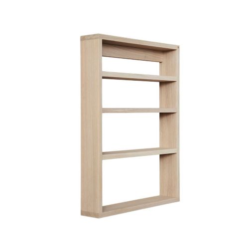 Andersen Furniture A-Podium Regal 70x52 cm – Eiche/Weiß pigmentierter Mattlack