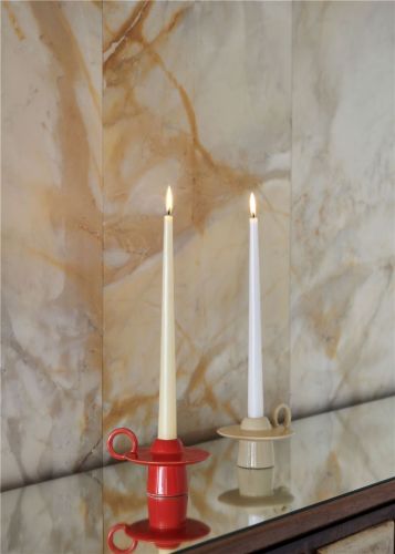 &Tradition Momento Kerzenhalter JH39 7,5x15,1 cm - Elfenbein

